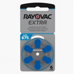 Rayovac 675 No Kulaklik Pi̇li̇ (6Li Paket Fi̇yati)