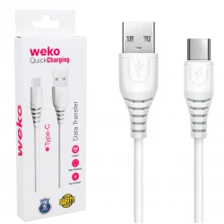 Weko Wk-22018 Usb To Type-C 1 Mt Şarj Kablosu Kutulu (No:5)