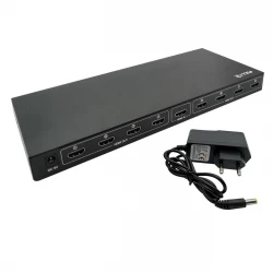 Fully G-538J 8 Port Hdmi Splitter Dağitici