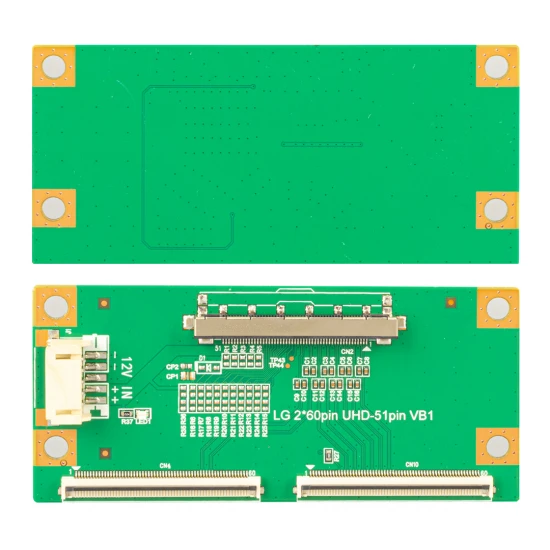 Weko 2*60 Pin- 51 Pin Lg T-Con Flexi Çevi̇ri̇ci̇ Board Weko 2*60 Pin- 51 Pin Lg T-Con Flexi Çevi̇ri̇ci̇ Board