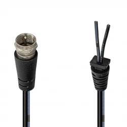 Weko Yerli̇ Üreti̇m 1.2 Metre F Konnektör Yedek Adaptör Kablosu