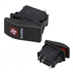 Havalandirma Işikli 3P On-Off 12-24V Marin Switch (Ic-134M-S13)