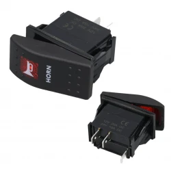 Korna Işiksiz 2P On-Off 12-24V Yayli Marin Switch (Ic-134M-S15)