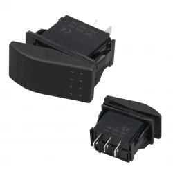 Işiksiz 3P On-Off-On 12-24V Marin Switch (Ic-134M-N5)
