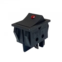 220 Volt Geni̇ş Nokta Işikli Anahtar On-Off (Ic-104D)