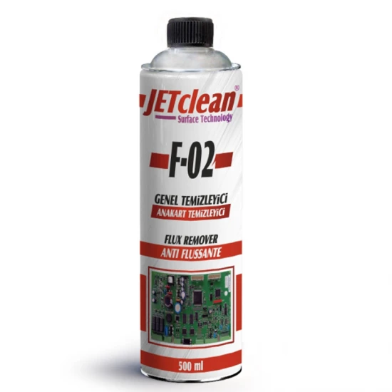Jetclean F-02 500 Ml Flux Anakart Temi̇zleme Sprey