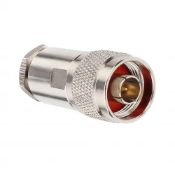Powermaster N Erkek Vi̇dali Screw On Type Ti̇p Konnektör - Rg213