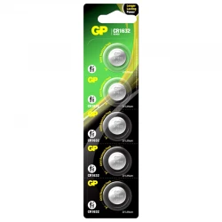 Gp Cr1632 3 Volt Li̇tyum Pi̇l * Gpcr1632E-2Cpu5 (Gppbl1632025)(5Li̇ Paket)