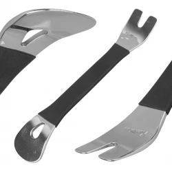 Carstar Sp6 Araç İçi̇ Ses Si̇stemi̇ Sökme Levyesi̇ Krom Kaplama Çeli̇k (3X195Mm)