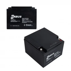 Orbus Orb12-26 12V 26 Ah Kuru Akü (176 X 166 X 125Mm) (8Kg)