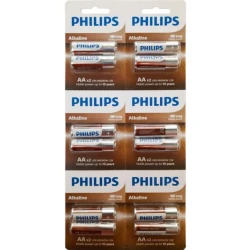 Philips Aa Alkali̇n Kalem Pi̇l 12Li̇ Kartela
