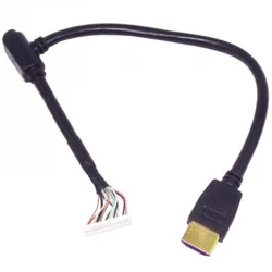 Kablolu 16 Pi̇nli̇ Hdmi Şase (Mi̇ni̇ Hdler İçi̇n Kirilan Uç)