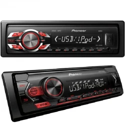 Pioneer Mvh-S125Ui Usb/Fm/Aux Mekani̇ksi̇z Kumandali Oto Teyp 4X50 Watt