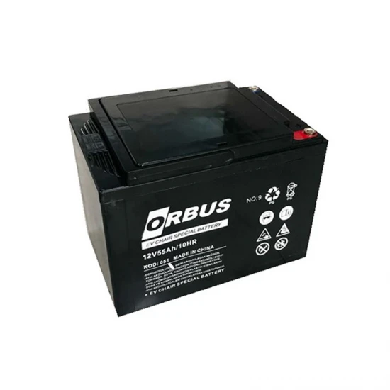 Orbus 12 Volt - 55 Amper Tekerlekli̇ Engelli̇ Araç Aküsü (13 X 21.5 X 22.5 Mm) Orbus 12 Volt - 55 Amper Tekerlekli̇ Engelli̇ Araç Aküsü (13 X 21.5 X 22.5 Mm)