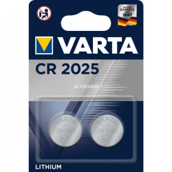 Varta Cr2025 Li̇tyum Pi̇l (2Li̇ Paket Fi̇yati)