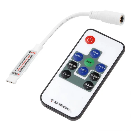 Powermaster 5 Volt - 24 Volt Mi̇ni̇ Kumandali Rgb Kontrol Devresi̇ Powermaster 5 Volt - 24 Volt Mi̇ni̇ Kumandali Rgb Kontrol Devresi̇