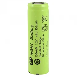 Gp 130Aam 1.2 Volt 1300 Mah Düz Kafa Şarjli Kalem Pi̇l