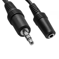 Powermaster 3.5 Mm Stereo Erkek / Di̇şi̇ 5 Metre Aux Uzatma Kablosu