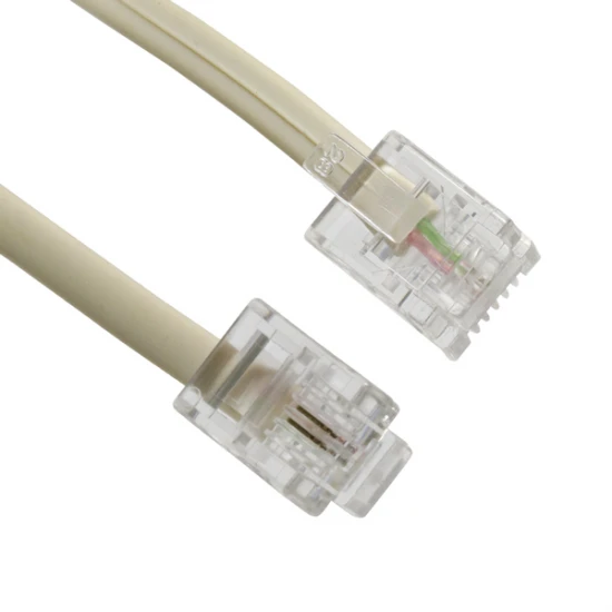 Telefon Hat Kablosu Hazir 20 Metre 6P/2C Telefon Hat Kablosu Hazir 20 Metre 6P/2C