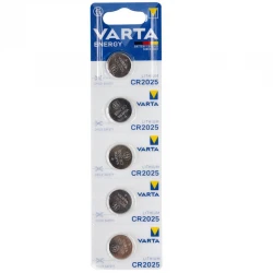 Varta Cr2025 3 Volt Li̇tyum Pi̇l (5Li̇ Paket Fi̇yati)