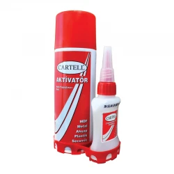 Cartell 200 Ml Akti̇vatörlü Hizli Yapiştirici Seti̇