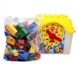 OK Eğitici Jumbo Blok 101 Parça (Kutulu)