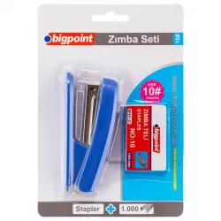 Bigpoint Zımba Makinesi Seti No:10 Mavi