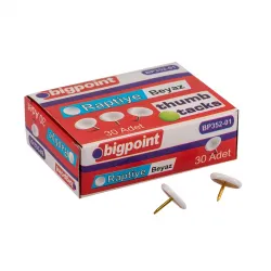 Bigpoint Renkli Raptiye Beyaz