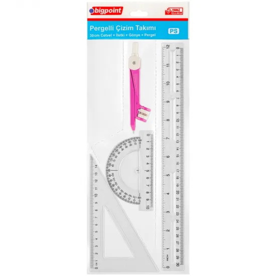 Bigpoint Pergelli Çizim Seti 30 cm Bigpoint Pergelli Çizim Seti 30 cm