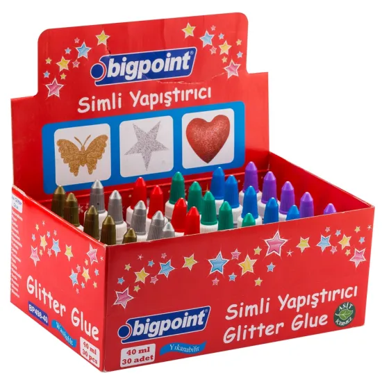 Bigpoint Simli Yapıştırıcı 40 ml Bigpoint Simli Yapıştırıcı 40 ml