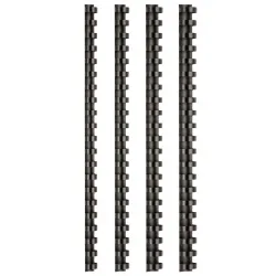 Bigpoint Plastik Spiral 16 mm Siyah 100'lü Kutu