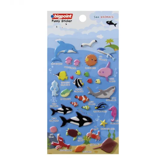 Bigpoint Sticker Deniz Hayvanları Bigpoint Sticker Deniz Hayvanları