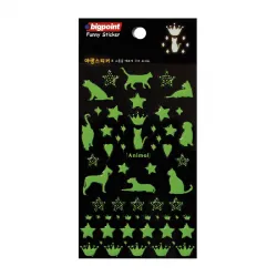 Bigpoint Sticker Kabartmalı Florasan Hayvanlar