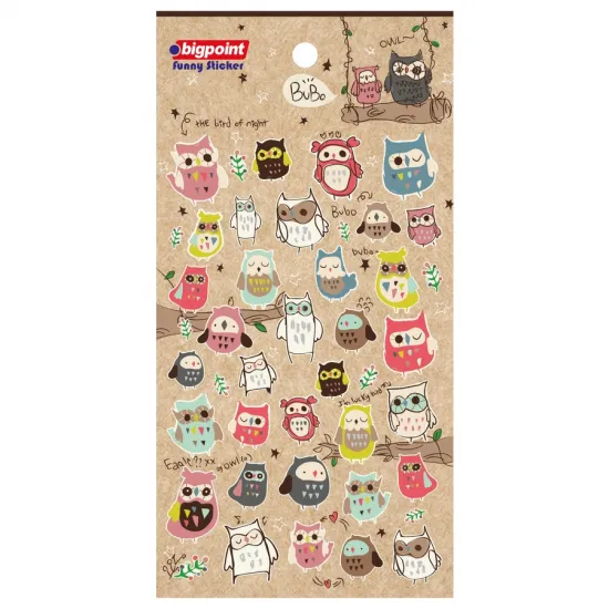 Bigpoint Sticker Baykuşlar (Bubo) Bigpoint Sticker Baykuşlar (Bubo)