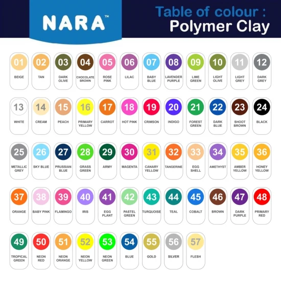 Nara Polimer Kil 55 Gram PM53 Neon Green Nara Polimer Kil 55 Gram PM53 Neon Green