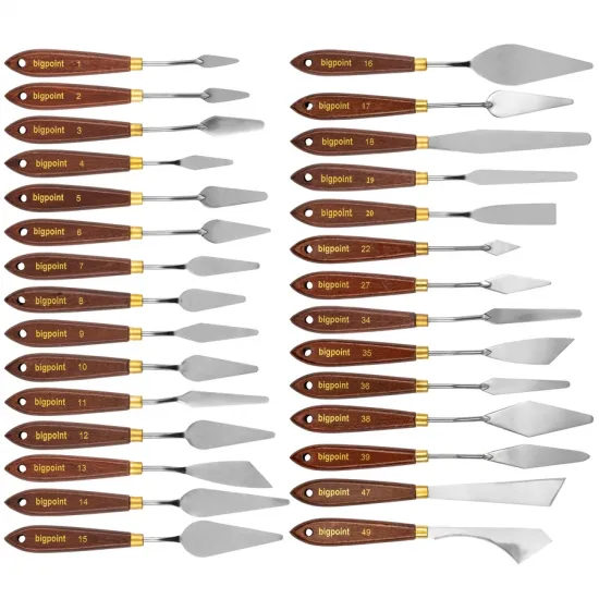 Bigpoint Metal Spatula No: 12 (Painting Knife) Bigpoint Metal Spatula No: 12 (Painting Knife)