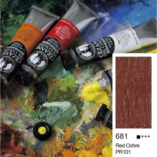Bigpoint Cezanne Extra Fine Yağlı Boya 45 ml Red Ochre 681 Bigpoint Cezanne Extra Fine Yağlı Boya 45 ml Red Ochre 681